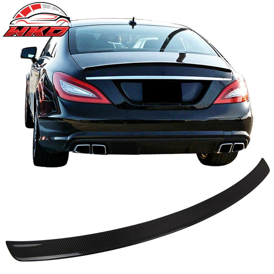 Wholesale 11-18 Benz CLS Class W218 Sedan Rear Trunk Spoiler Wing Matte Carbon Fiber