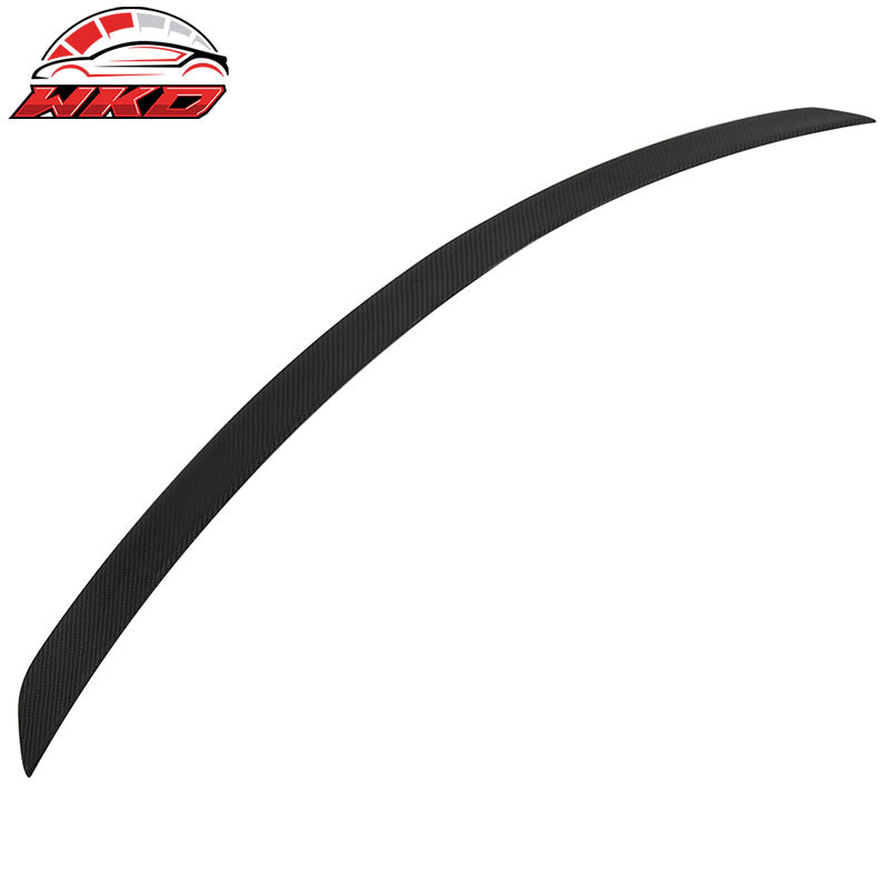 Fits 11-18 Benz CLS Class W218 Sedan Rear Trunk Spoiler Wing Matte Carbon Fiber