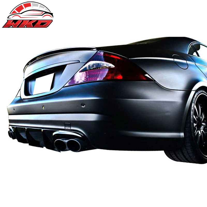 Fits 05-10 Benz W219 CLS-Class AMG Style Carbon Fiber CF Rear Trunk Spoiler Wing