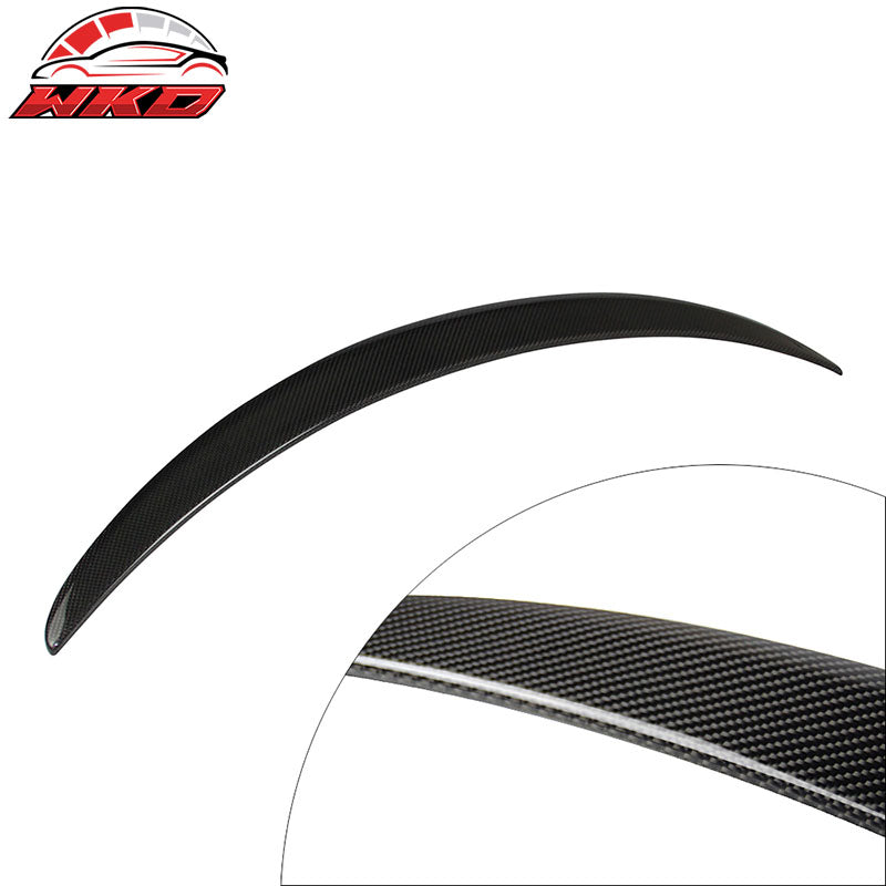 Fits 16-22 Benz GLC-Class C253 Coupe Rear Trunk Spoiler Wing Matte Carbon Fiber