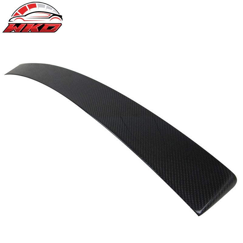 Fits 12-15 C-Class C204 Coupe OE Factory Style Roof Spoiler Matte Carbon Fiber