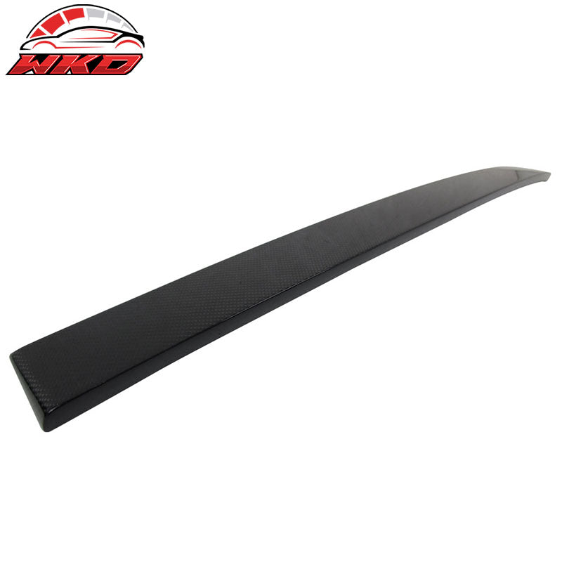 Fits 12-15 C-Class C204 Coupe OE Factory Style Roof Spoiler Matte Carbon Fiber