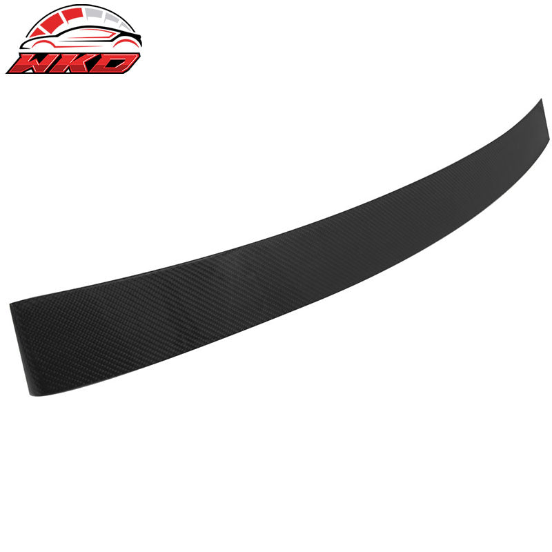 Fits 12-15 C-Class C204 Coupe OE Factory Style Roof Spoiler Matte Carbon Fiber
