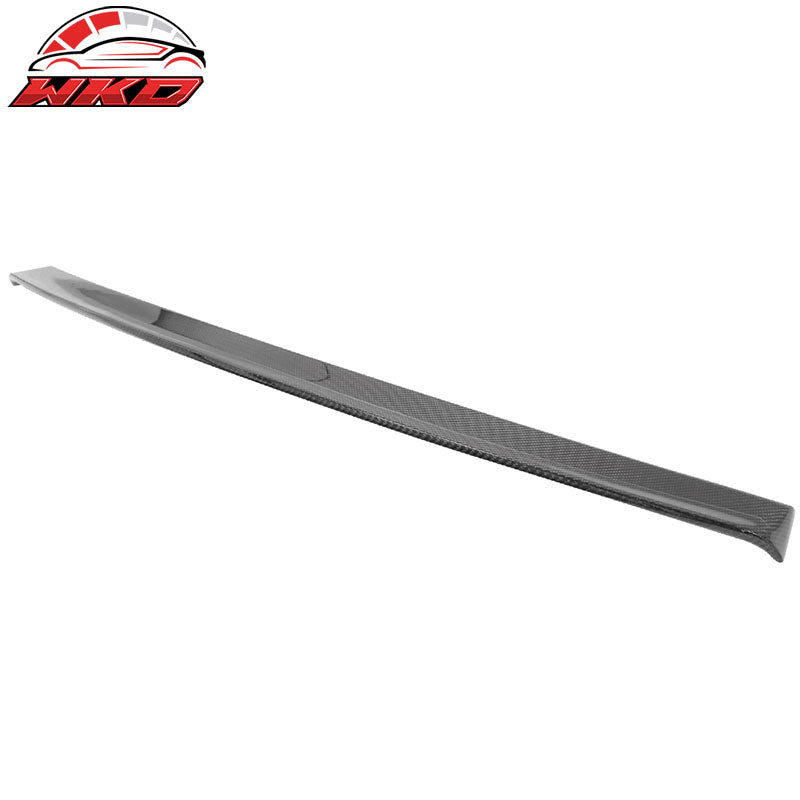 Fits 10-16 Benz E-Class W212 Sedan OE Factory Roof Spoiler Matte Carbon Fiber