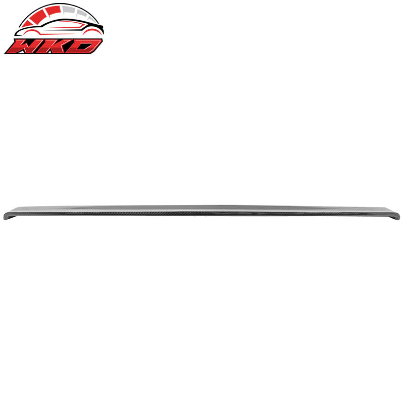Fits 10-16 Benz E-Class W212 Sedan OE Factory Roof Spoiler Matte Carbon Fiber