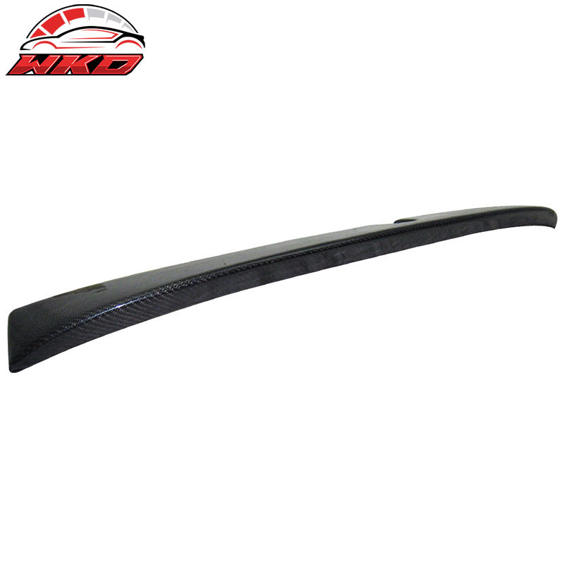 Fits 01-07 Mercedes-Benz W203 C-Class EURO Style Roof Spoiler - Matte Carbon Fiber