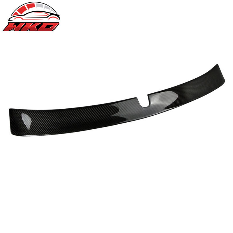 Fits 03-05 W211 E-Class Sedan Matte Carbon Fiber L Style Roof Spoiler Wing