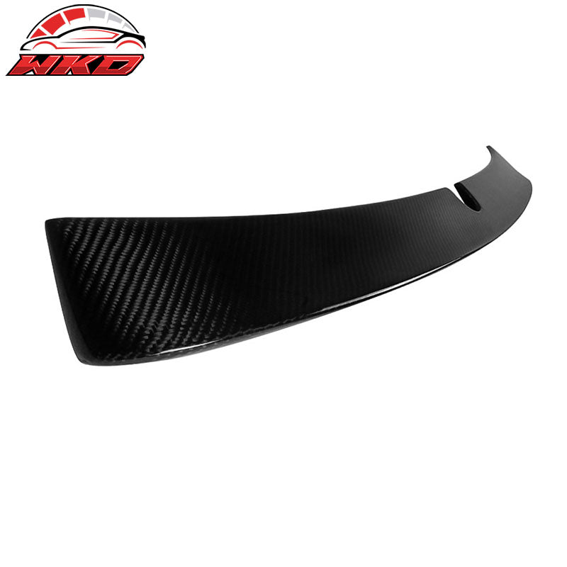 Fits 03-05 W211 E-Class Sedan Matte Carbon Fiber L Style Roof Spoiler Wing