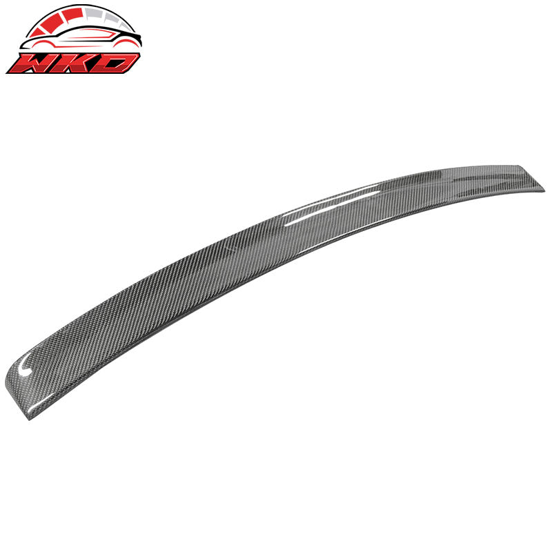 Fits 10-16 Benz E-Class W212 Sedan OE Style Carbon Fiber CF Roof Spoiler Wing