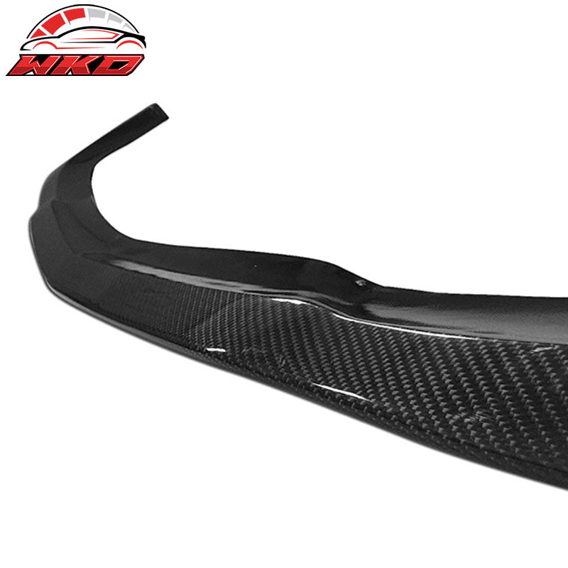 Fits 07-09 Benz W221 S-Class CS Front Bumper Lip Carbon Fiber CF