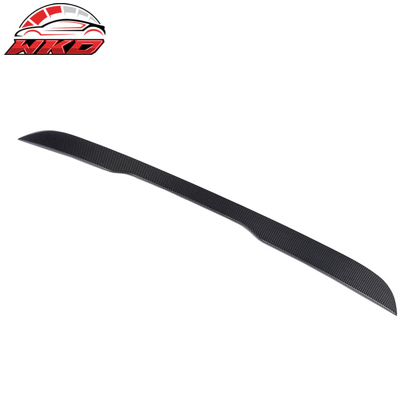 Fits 14-20 Mercedes-Benz W222 Sedan JC Style Roof Spoiler Carbon Fiber