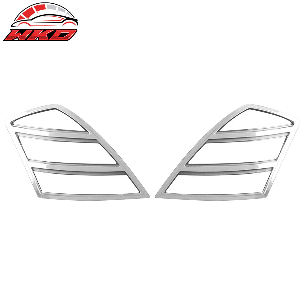 Wholesale 07-09 Benz W221 S-Class Rear Tail Lights Lamp Bezels Cover Trim ABS Chrome