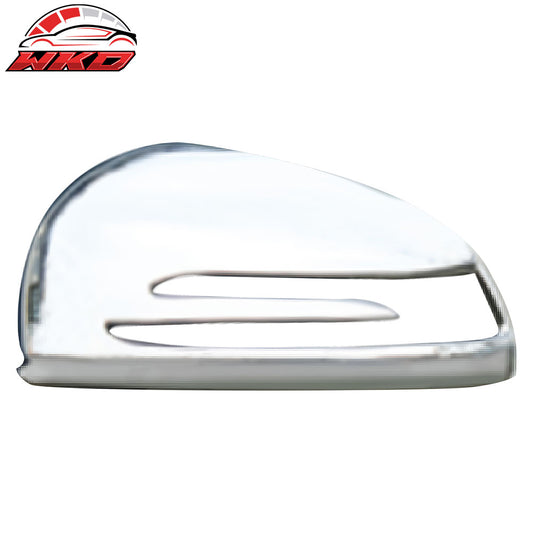 Wholesale 12-13 Benz SLK-Class R172 Mirror Covers Cap W/ Signal Light Cut-Out Chrome