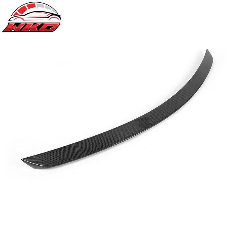 Fits 11-13 Benz SLK R172 AMG Style Rear Trunk Spoiler Wing - Matte Carbon Fiber