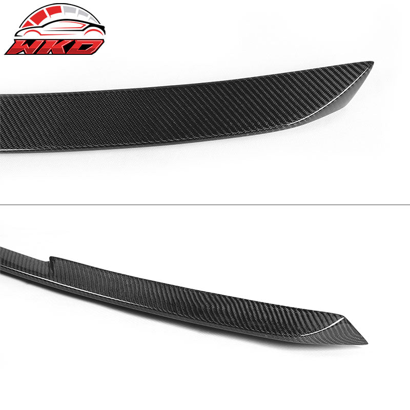 Fits 11-13 Benz SLK R172 AMG Style Rear Trunk Spoiler Wing - Matte Carbon Fiber