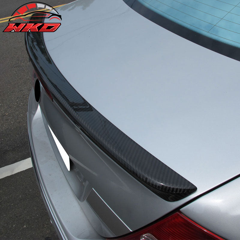 Fits 03-09 Benz C209 CLK-Class AMG Style Rear Trunk Spoiler Wing Carbon Fiber CF