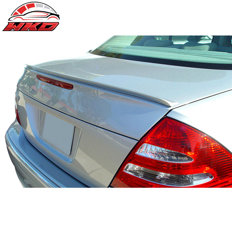 Fits 98-02 Benz CLK Class C208 2Dr Unpainted Black Trunk Spoiler - PUF