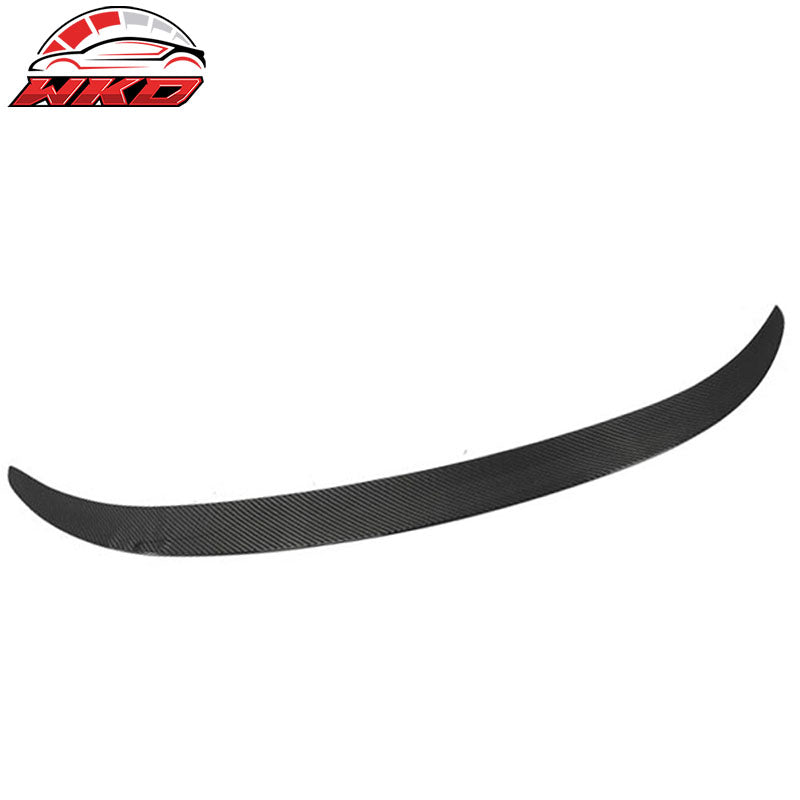 Fit 13-18 Benz CLA Class C117 W117 Sedan ADH Style Carbon Fiber CF Trunk Spoiler