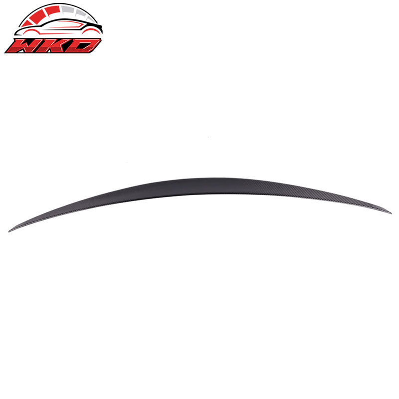 Fits 08-14 Benz C-Class W204 Sedan IKON Style Trunk Spoiler Matte Carbon Fiber