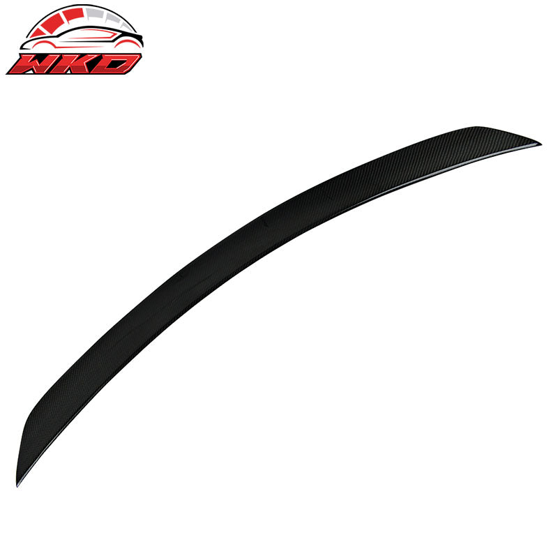 Fits 08-14 Benz C Class W204 Sedan IKON 2 Style Trunk Spoiler Matte Carbon Fiber