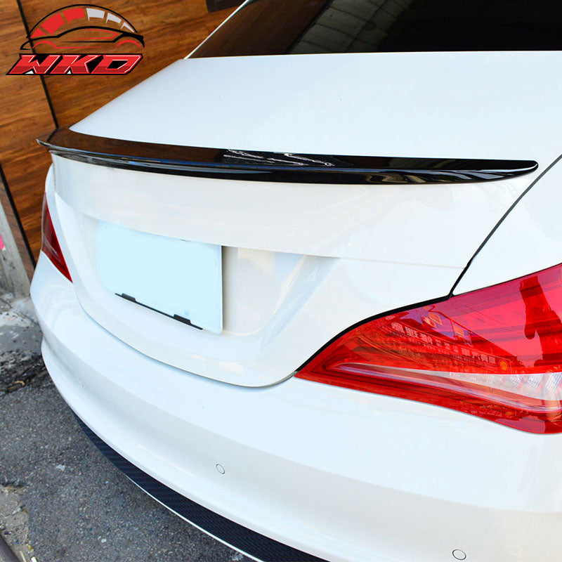 Closeout! Fits 14-18 Benz C117 W117 CLA Class AMG Carbon Fiber CF Trunk Spoiler
