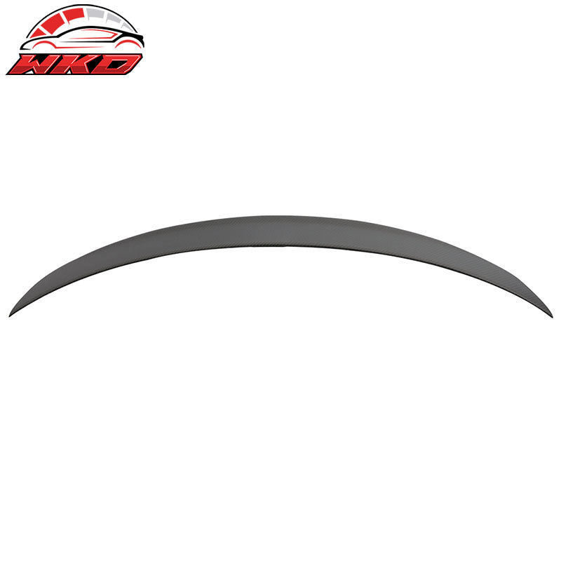Fit 13-18 Benz C117 CLA-Class Performance Style Trunk Spoiler Matte Carbon Fiber