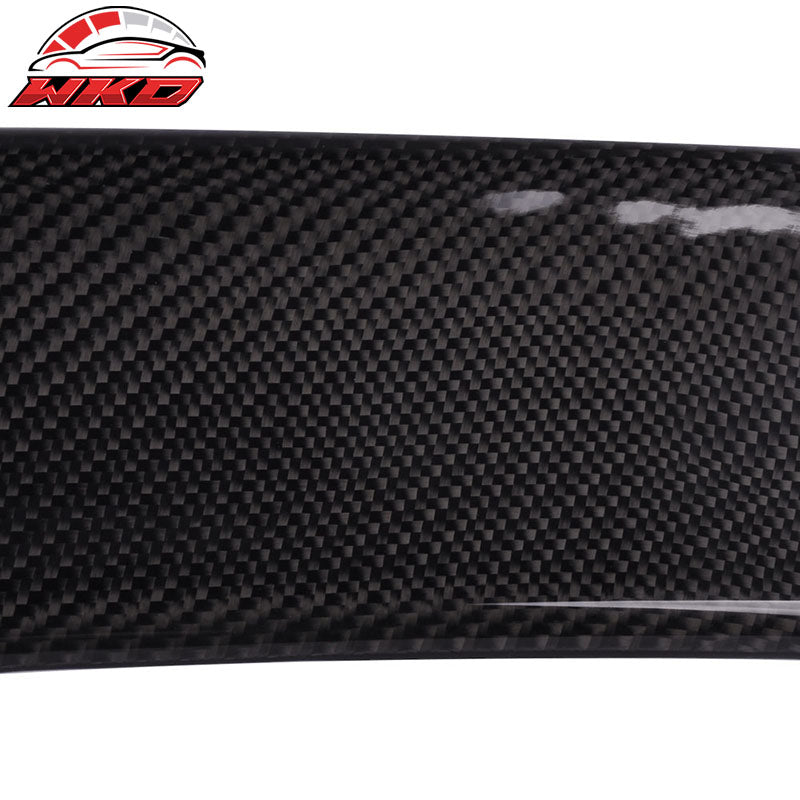 Fits 08-14 Benz C Class W204 Sedan Ikon Style Trunk Spoiler - Matte Carbon Fiber