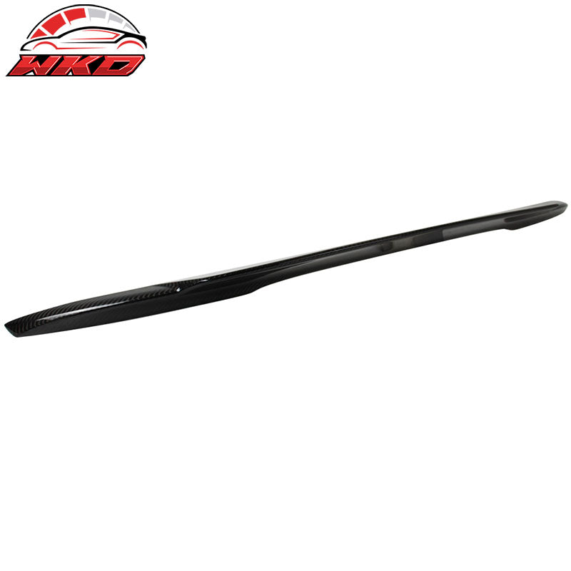 Fits 03-11 Benz R230 SL-Class Convertible V Trunk Spoiler Matte Carbon Fiber