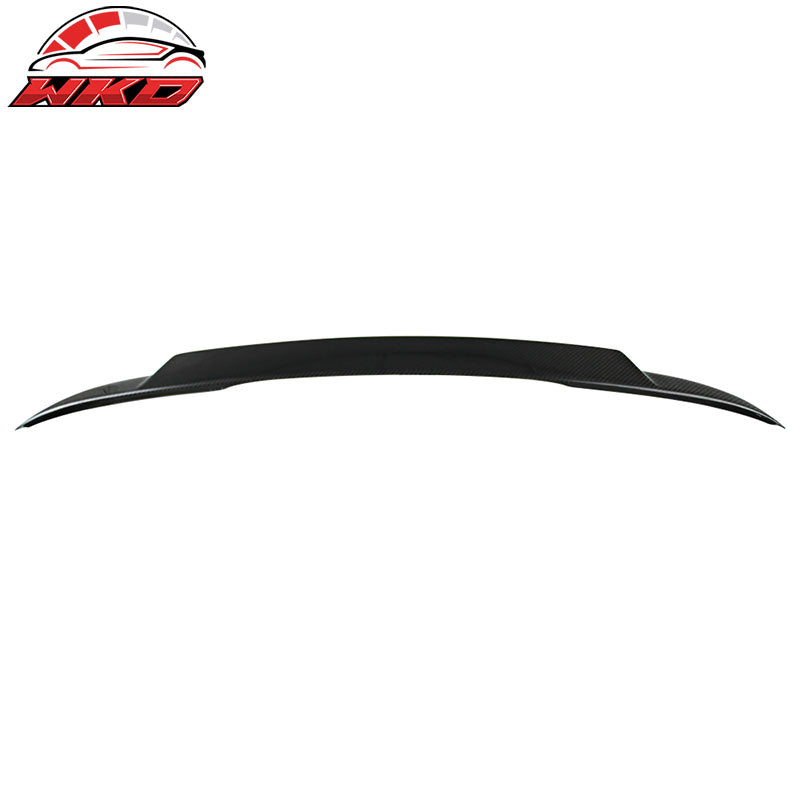 Fits 03-11 SL-Class Convertible 2Dr R230 V Style Carbon Fiber CF Trunk Spoiler