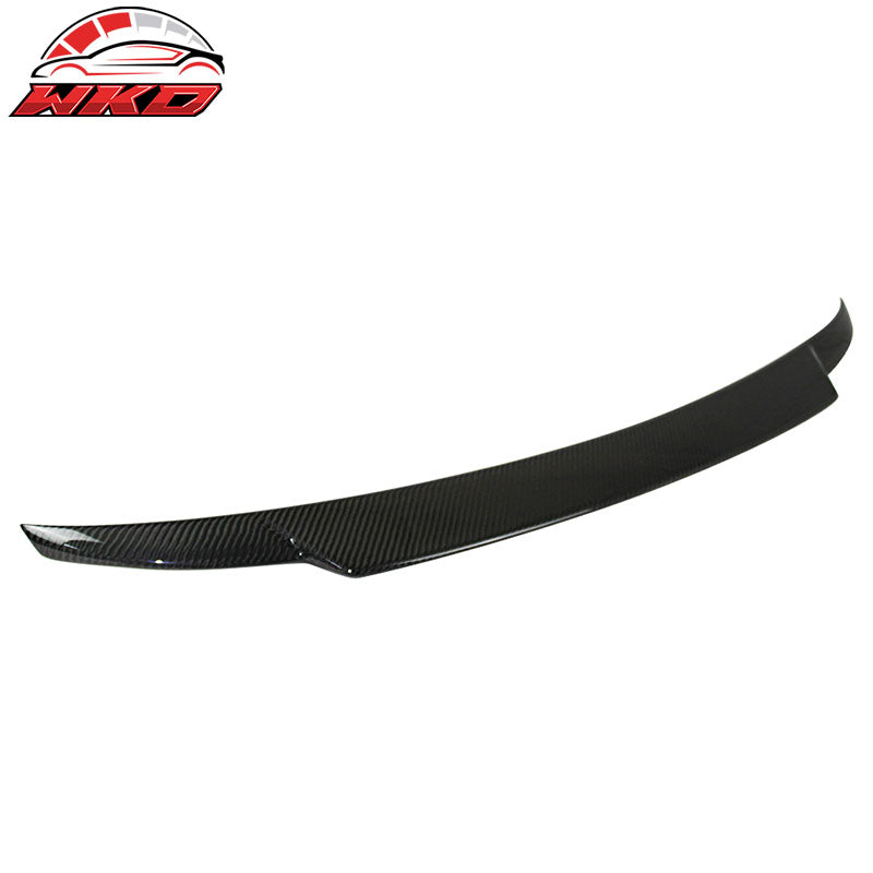 Fits 03-11 SL-Class Convertible 2Dr R230 V Style Carbon Fiber CF Trunk Spoiler