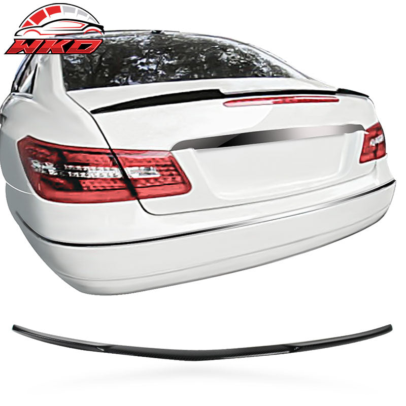Fits 10-17 Benz E Class W207 C207 Coupe AMG2 Trunk Spoiler - Matte Carbon Fiber