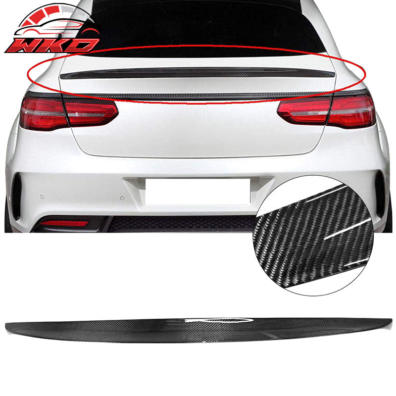 Fits 16-19 Benz GLE Class C292 Coupe IKON Style Trunk Spoiler Carbon Fiber CF
