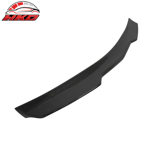 Wholesale 10-16 Benz E Class W212 Sedan V Style Trunk Spoiler - Matte Carbon Fiber