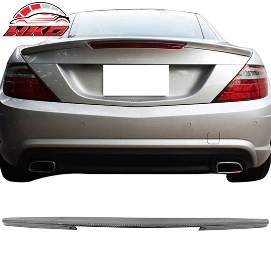 Wholesale 11-16 Mercedes Benz SLK Class R172 Trunk Spoiler Wing - Matte Carbon Fiber