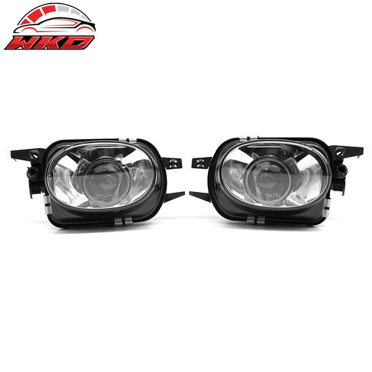 Wholesale 01-07 Benz W203 C-Class Sedan Front Fog Lights Black Housing Clear Lens 2PC - Wikond Auto