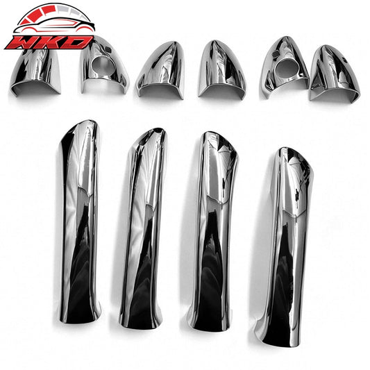 Wholesale 01-07 Benz W203 C-Class& 03-09 W211 E-Class Sedan Door Handle Covers Chrome - Wikond Auto