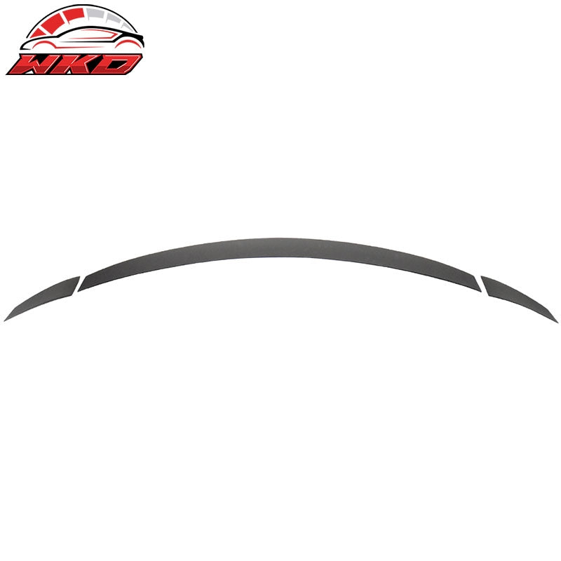 Fits 08-13 Benz W204 C-Class B Style Matte Black Trunk Spoiler