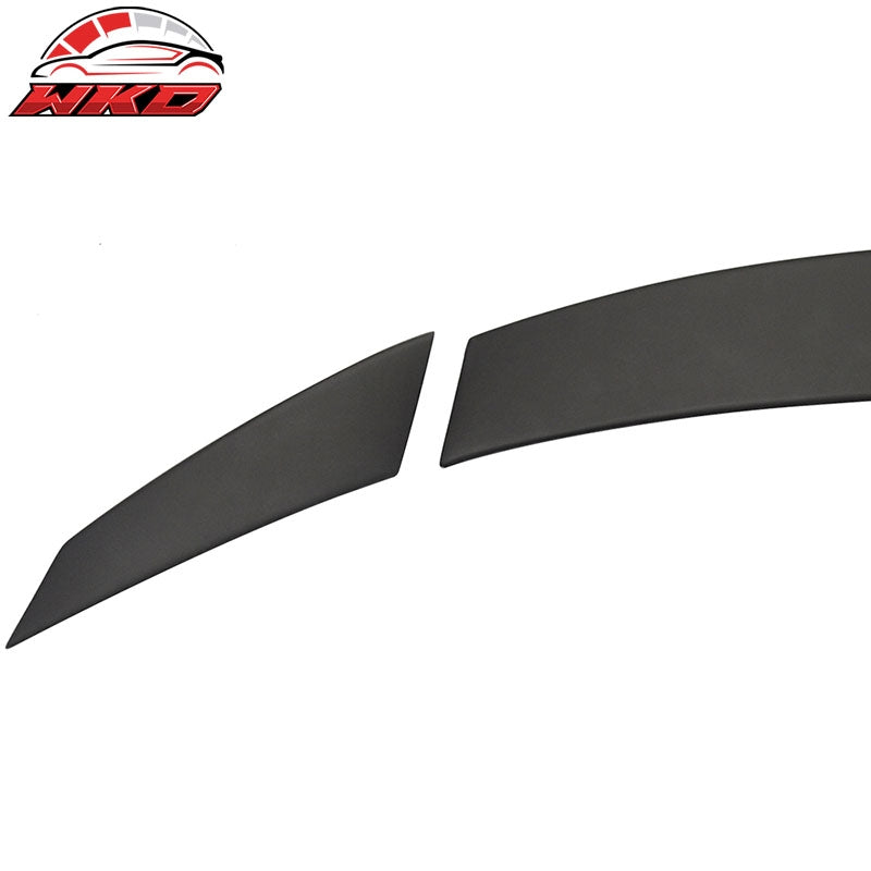 Fits 08-13 Benz W204 C-Class B Style Matte Black Trunk Spoiler