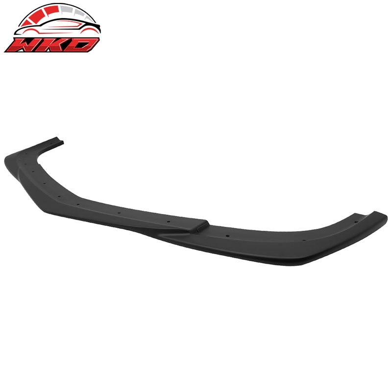 Fits 12-14 Benz W204 C Class C63 AMG GH Style Front Bumper Lip ABS Matte Black