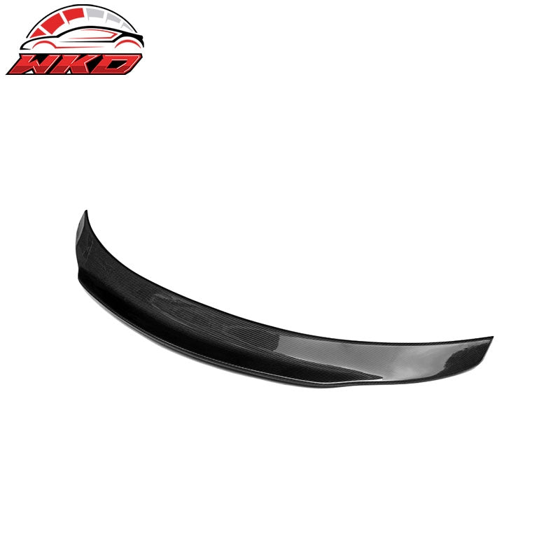 Fit 17-22 Benz W205 C Class Coupe 2-Door PSM Style Trunk Spoiler Carbon Fiber CF