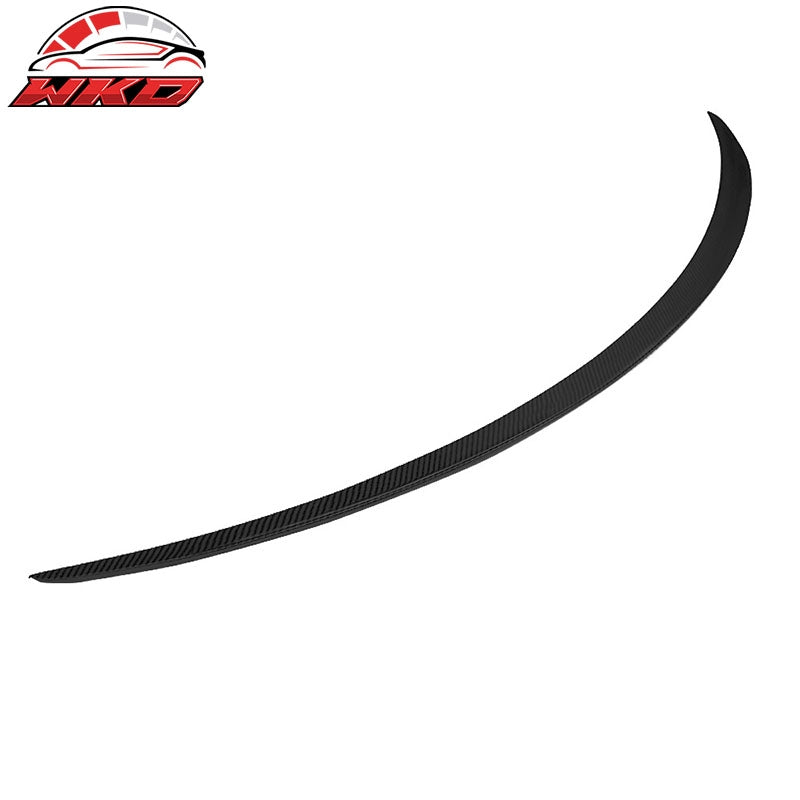 Wholesale  17-23 Benz W205 C Class Coupe 2Dr C63 Style Trunk Spoiler Matte Carbon Fiber