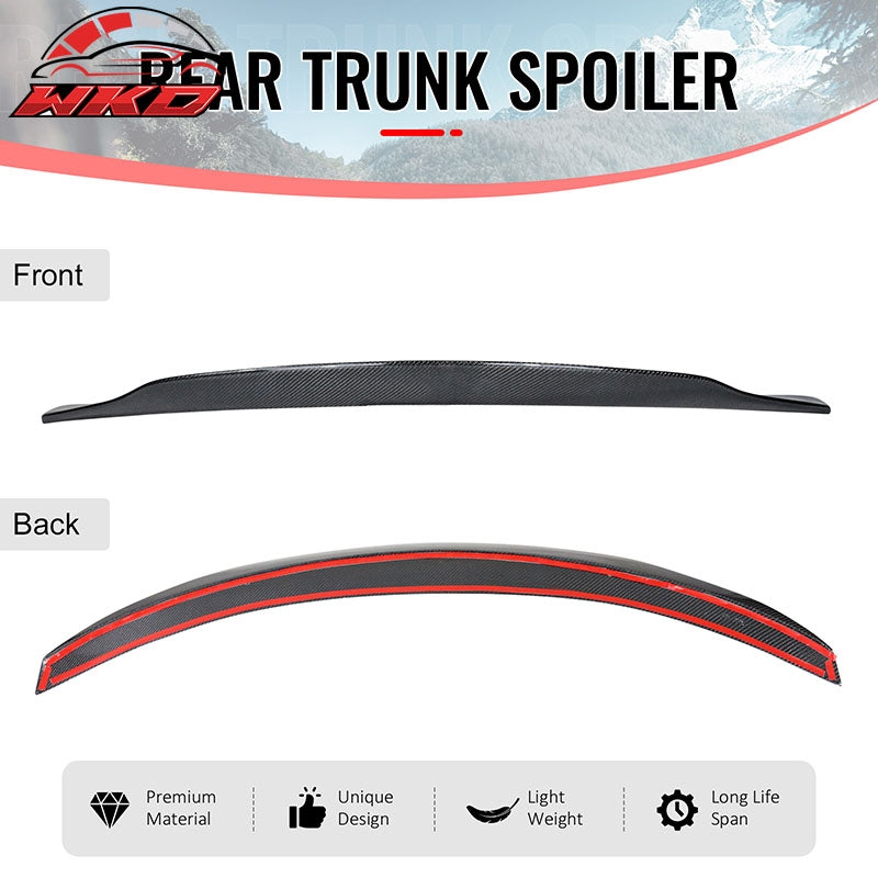 Wholesale 15-21 Benz W205 C Class Sedan 4-Door PSM Style Trunk Spoiler Carbon Fiber CF - Wikond Auto