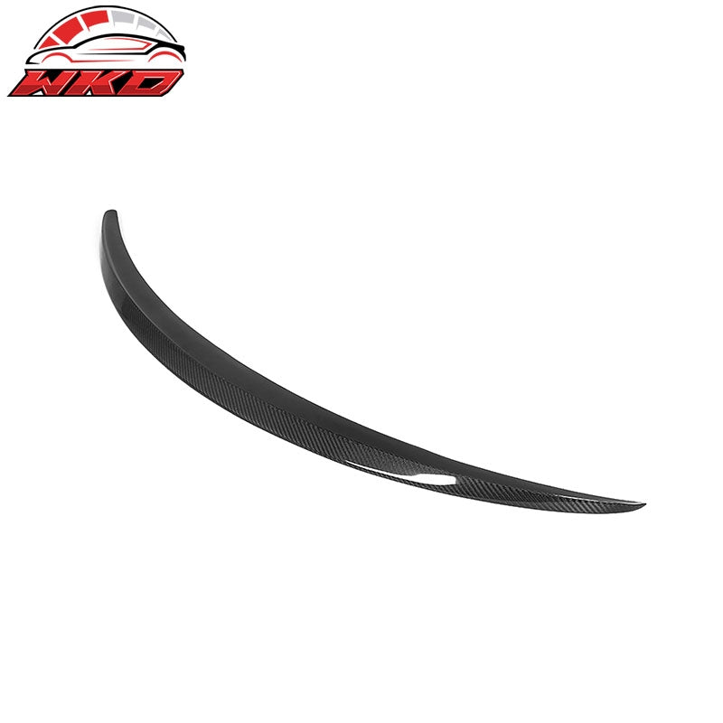 Wholesale 15-21 Benz W205 C Class Sedan AMG Style Carbon Fiber CF Rear Trunk Spoiler - Wikond Auto