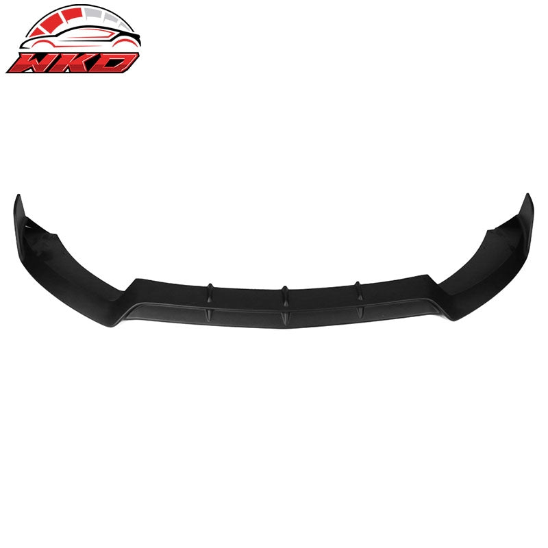Fits 15-18 Benz W205 C-Class Sport B Style Front Bumper Lip Spoiler Unpainted PP