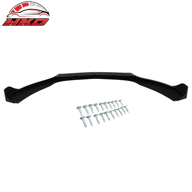 Fits 15-18 Benz W205 C-Class Sport B Style Front Bumper Lip Spoiler Unpainted PP