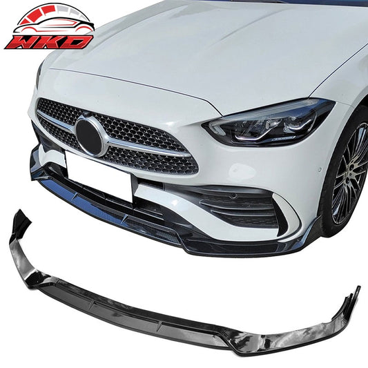 Wholesale 22-26 Benz W206 C-Class C300 BR Style Front Bumper Lip Carbon Fiber Print - Wikond Auto