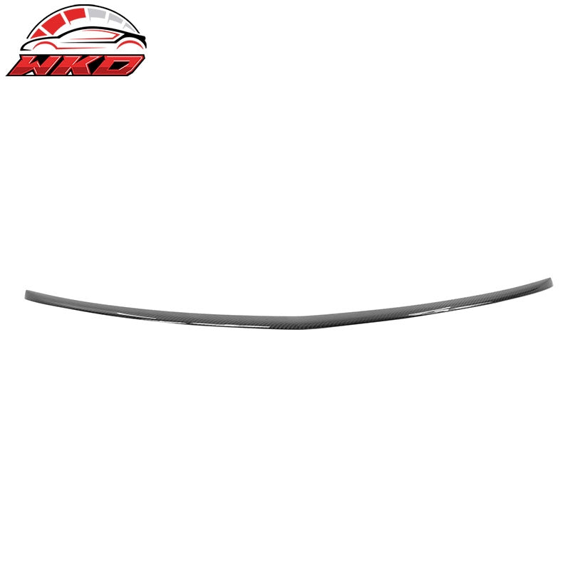 Fits 10-17 Benz W207 C207 E Class Coupe Rear Trunk Spoiler Matte Carbon Fiber CF