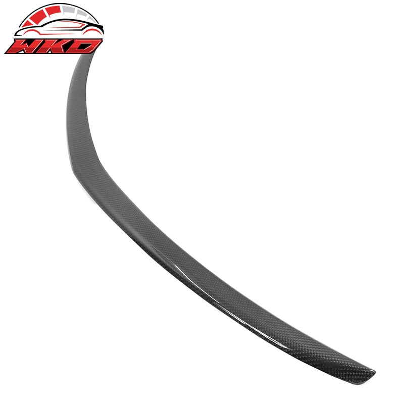 Fits 10-17 Benz W207 C207 E Class Coupe Rear Trunk Spoiler Matte Carbon Fiber CF