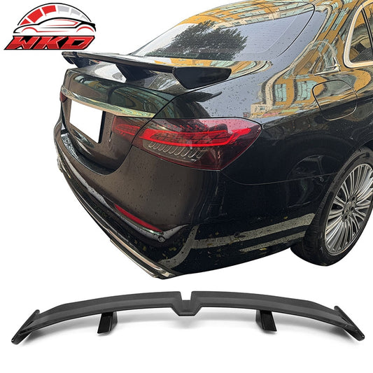 Wholesale 17-23 Benz W213 E-Class 54" PRO Style Rear Trunk Spoiler Gloss Black ABS - Wikond Auto
