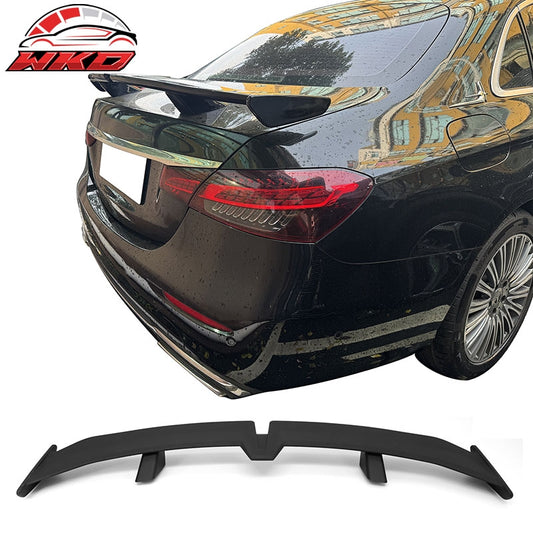 Wholesale 17-23 Benz W213 E-Class 54" PRO Style Rear Trunk Spoiler Matte Black ABS - Wikond Auto